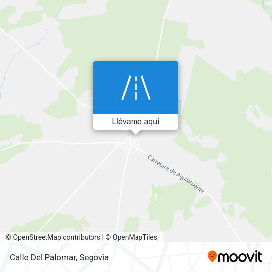 Mapa Calle Del Palomar