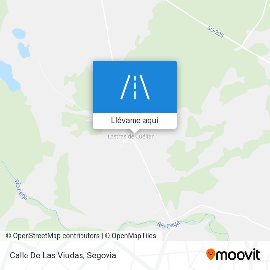 Mapa Calle De Las Viudas
