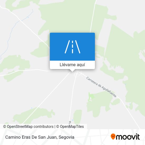 Mapa Camino Eras De San Juan