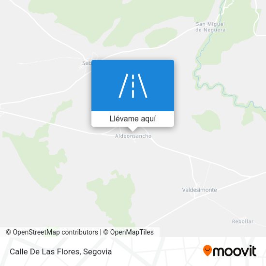 Mapa Calle De Las Flores