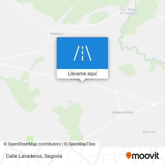 Mapa Calle Lavaderos