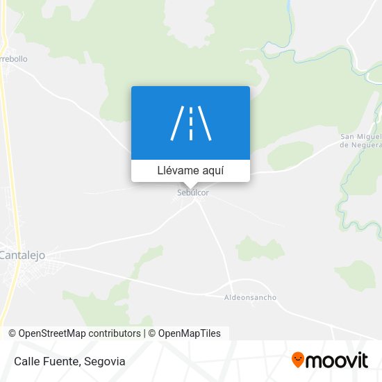 Mapa Calle Fuente