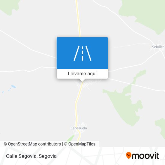 Mapa Calle Segovia