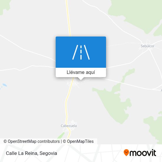 Mapa Calle La Reina
