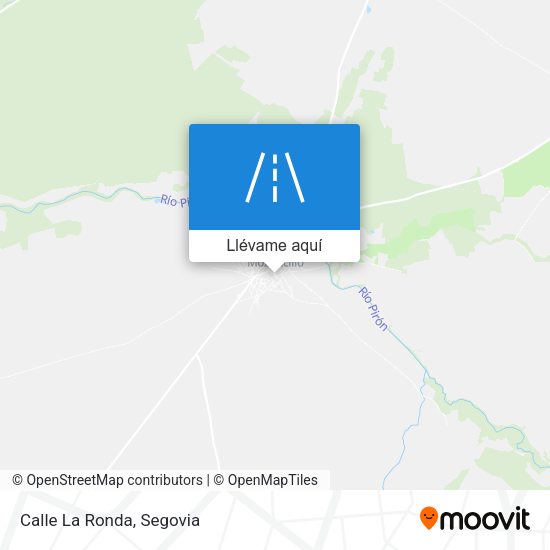 Mapa Calle La Ronda