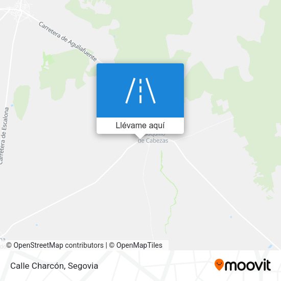 Mapa Calle Charcón
