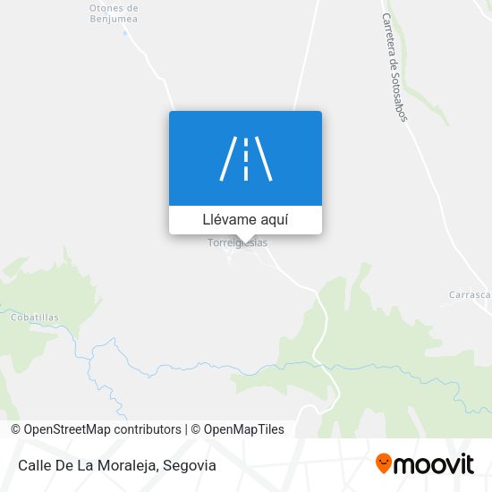 Mapa Calle De La Moraleja