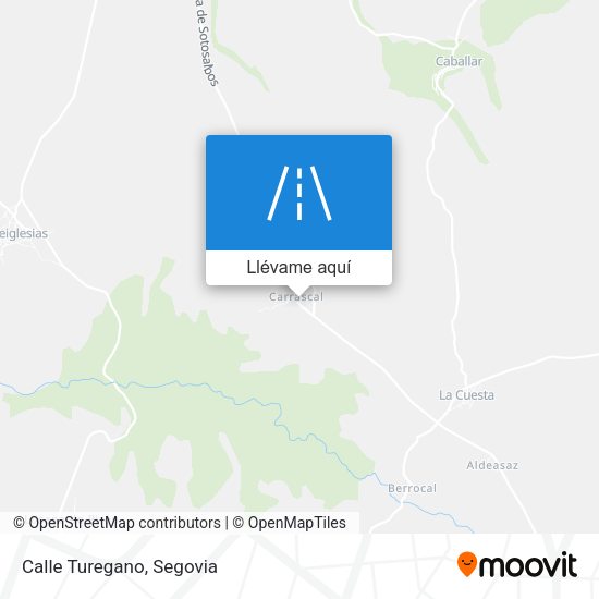 Mapa Calle Turegano