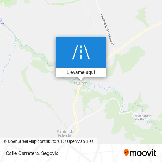 Mapa Calle Carretera