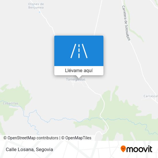 Mapa Calle Losana