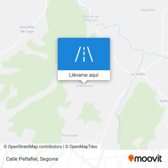 Mapa Calle Peñafiel