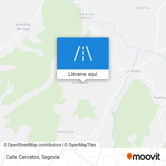 Mapa Calle Cercatos