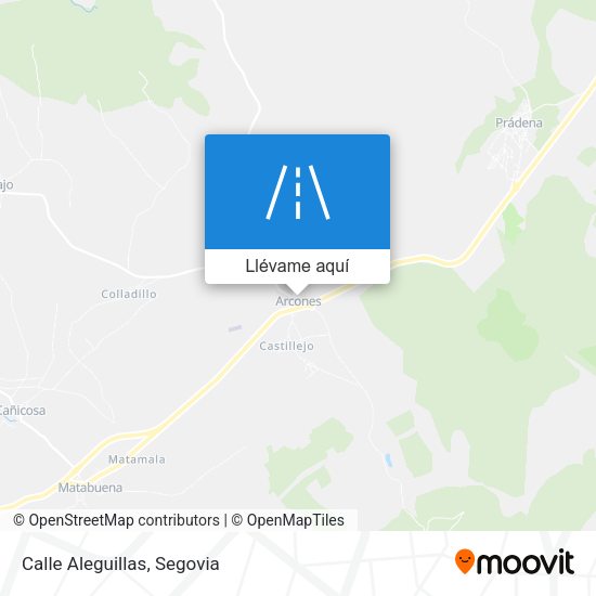 Mapa Calle Aleguillas