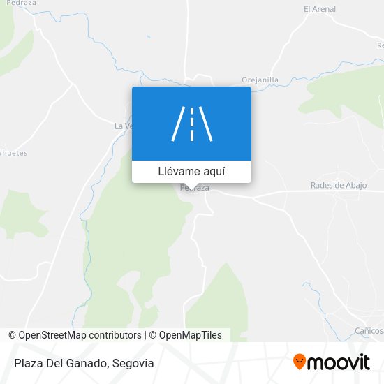 Mapa Plaza Del Ganado