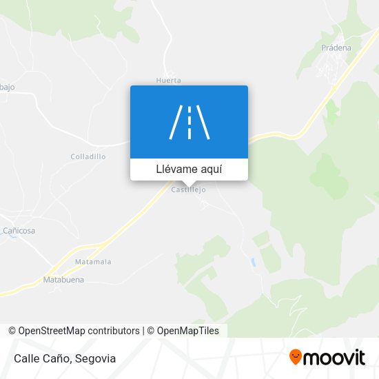 Mapa Calle Caño