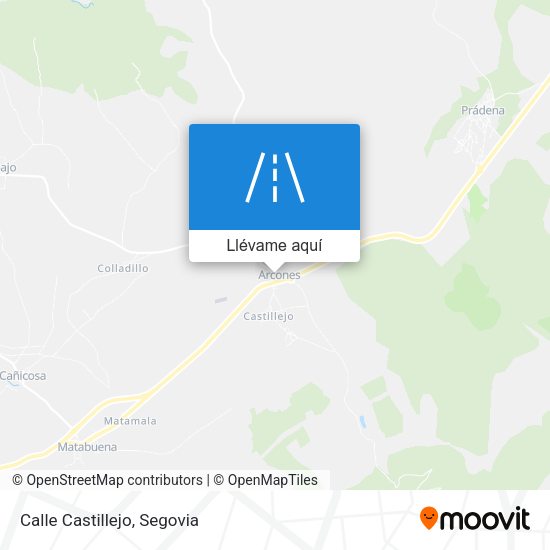 Mapa Calle Castillejo