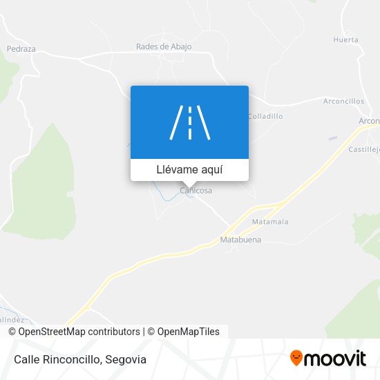 Mapa Calle Rinconcillo