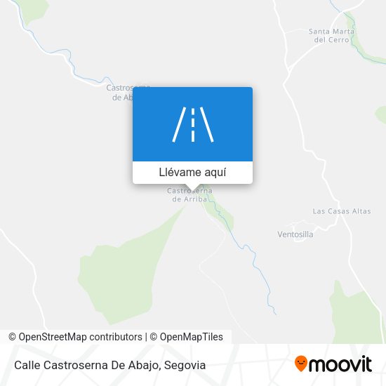 Mapa Calle Castroserna De Abajo