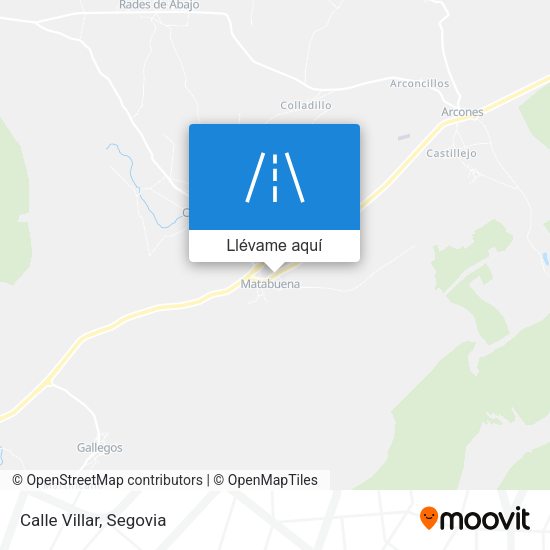 Mapa Calle Villar