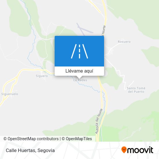 Mapa Calle Huertas
