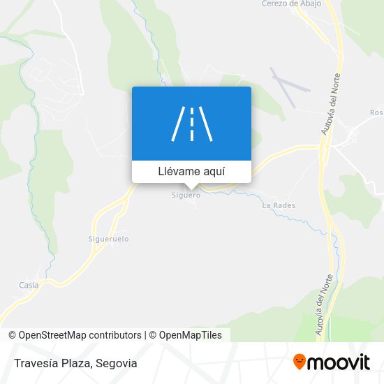 Mapa Travesía Plaza