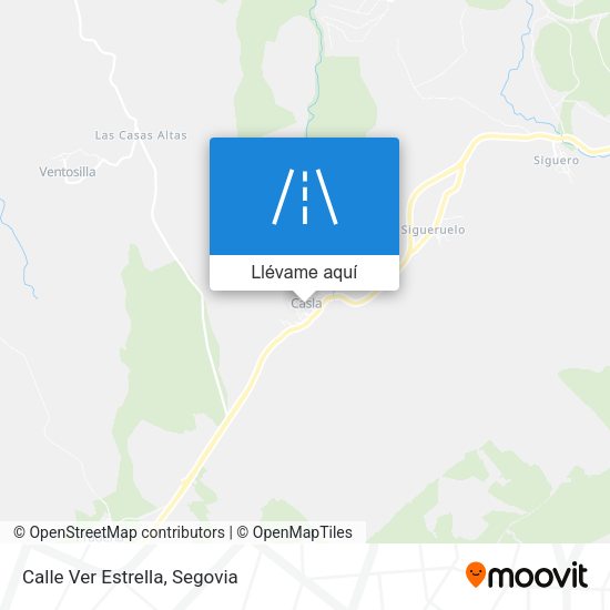 Mapa Calle Ver Estrella