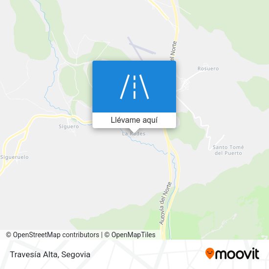 Mapa Travesía Alta