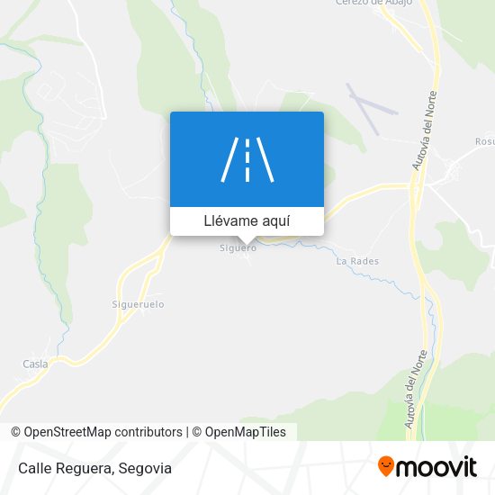 Mapa Calle Reguera
