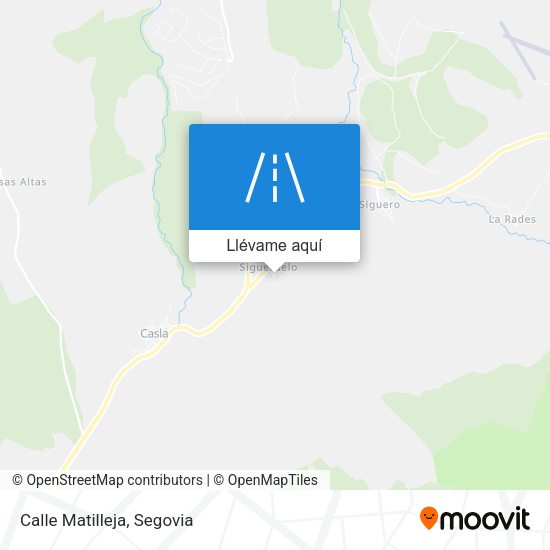 Mapa Calle Matilleja