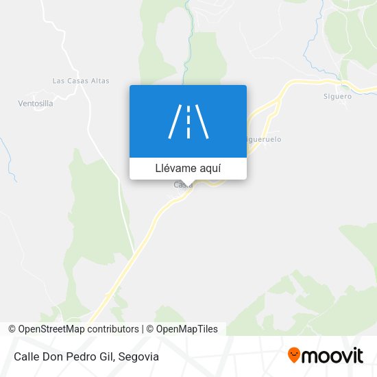 Mapa Calle Don Pedro Gil