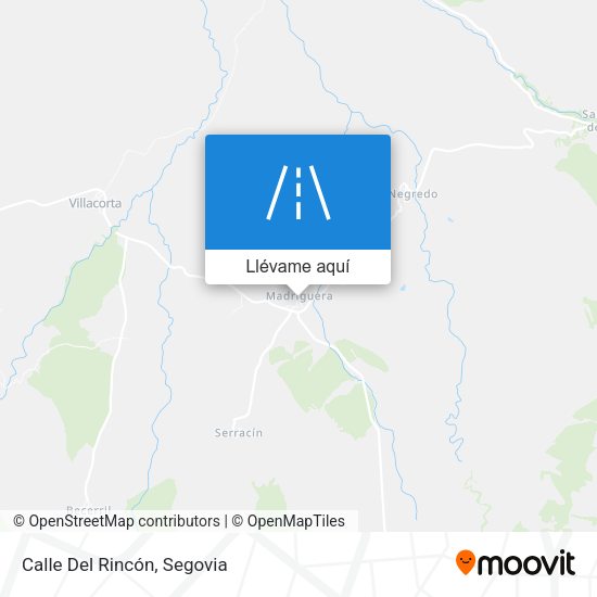 Mapa Calle Del Rincón