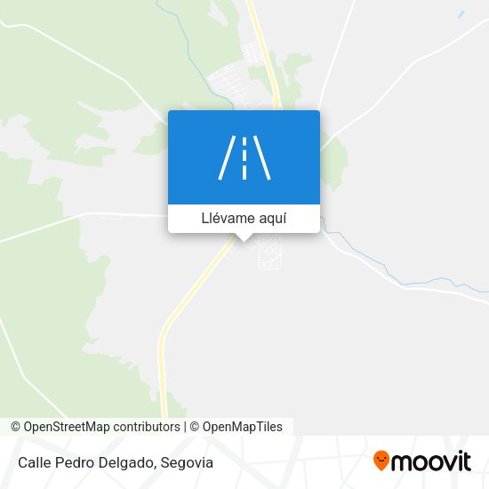 Mapa Calle Pedro Delgado