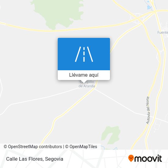 Mapa Calle Las Flores