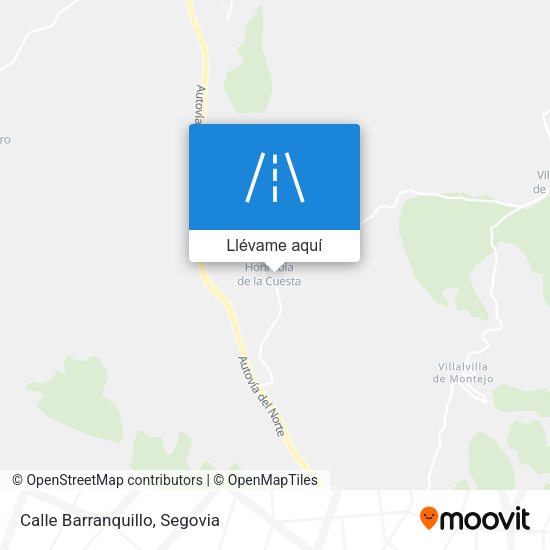 Mapa Calle Barranquillo
