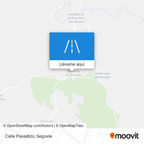 Mapa Calle Pasadizo