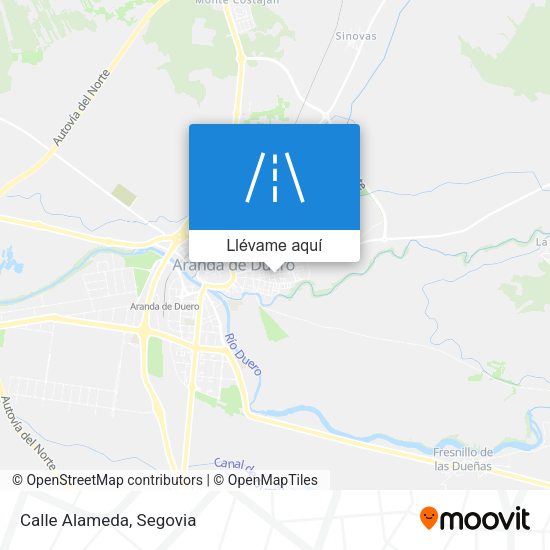 Mapa Calle Alameda