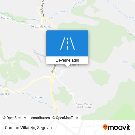 Mapa Camino Villarejo