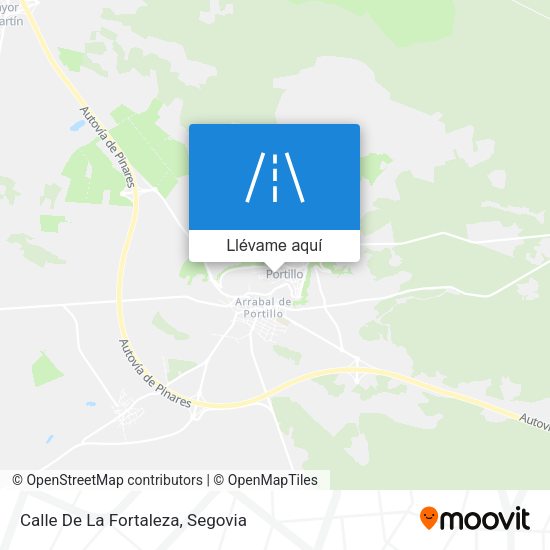 Mapa Calle De La Fortaleza