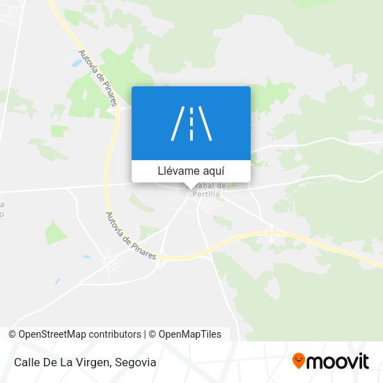 Mapa Calle De La Virgen