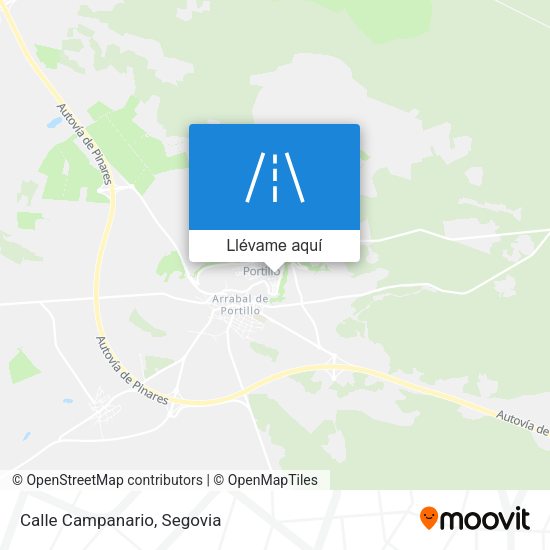 Mapa Calle Campanario