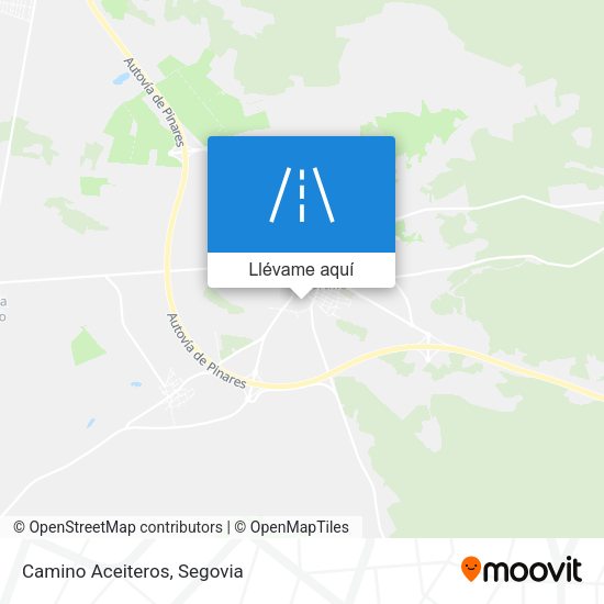 Mapa Camino Aceiteros