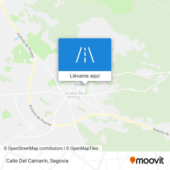 Mapa Calle Del Camarín