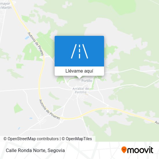 Mapa Calle Ronda Norte