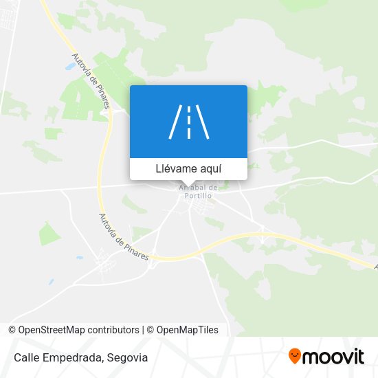 Mapa Calle Empedrada