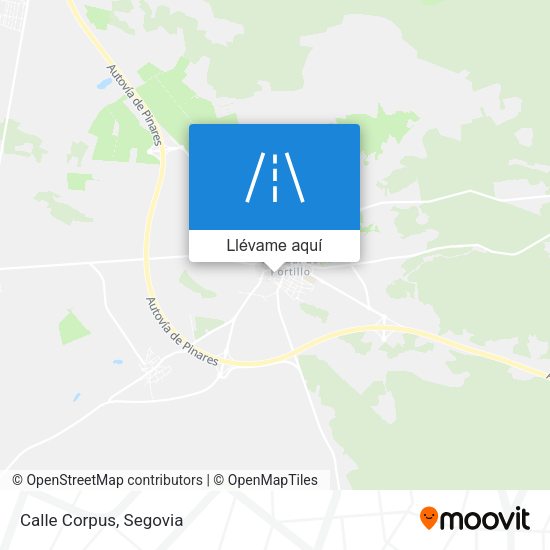 Mapa Calle Corpus