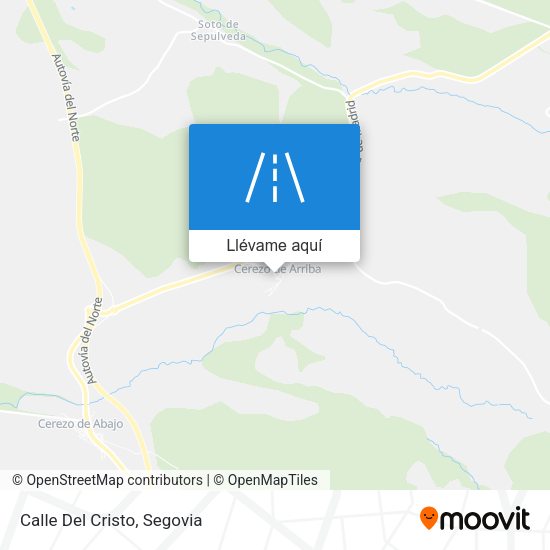 Mapa Calle Del Cristo