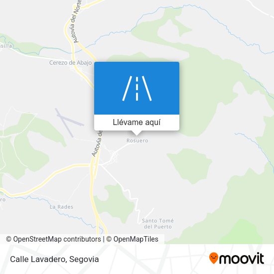 Mapa Calle Lavadero