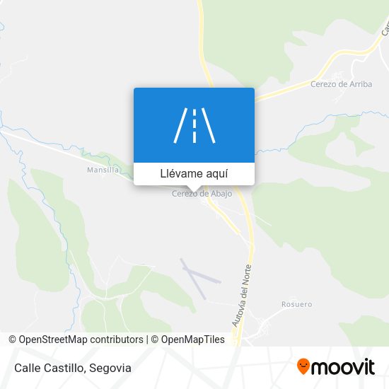 Mapa Calle Castillo