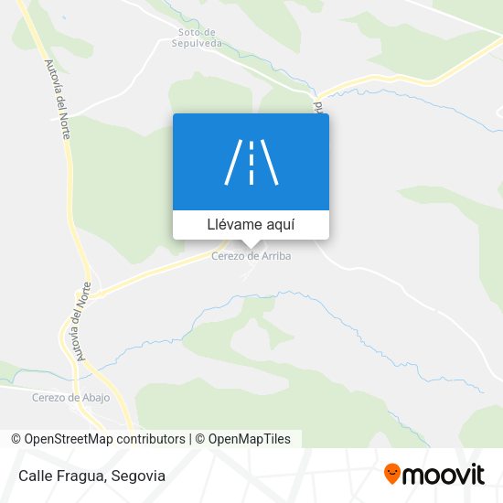 Mapa Calle Fragua