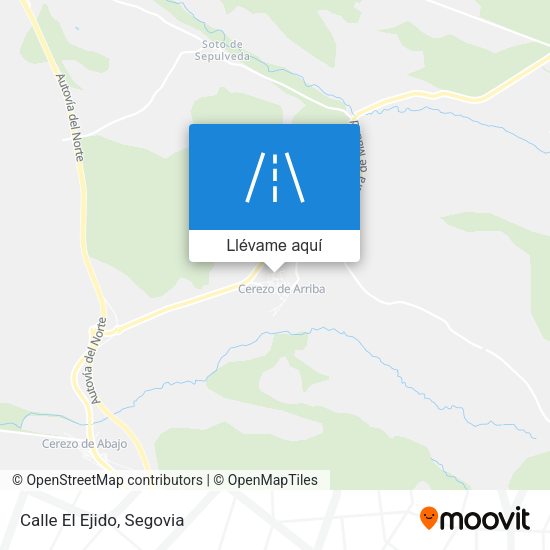 Mapa Calle El Ejido